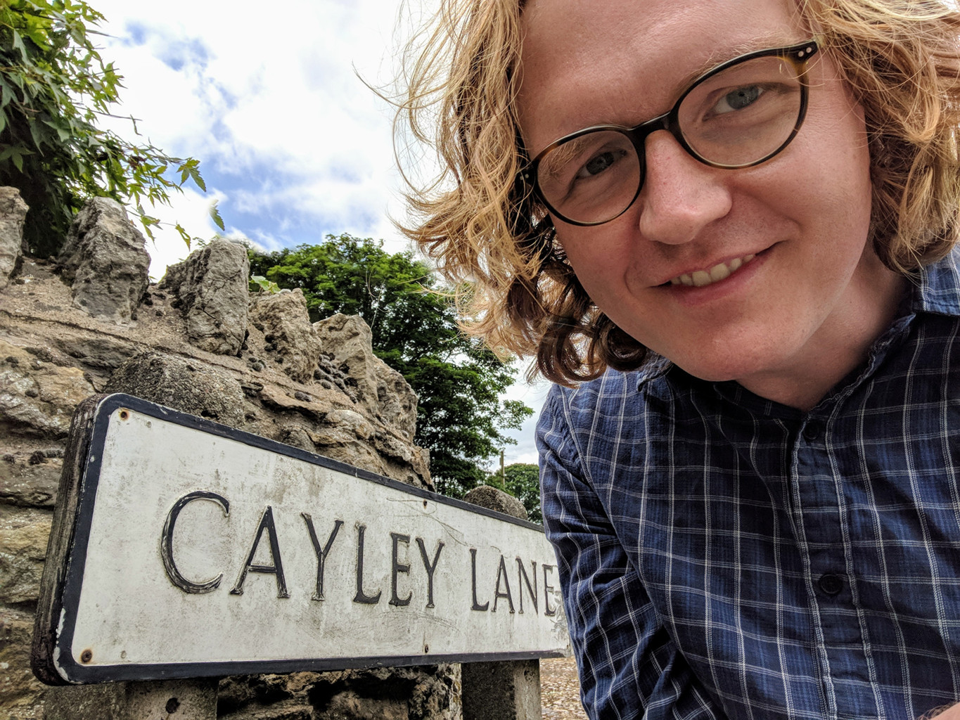 Carl McTague on Cayley Lane (2018)